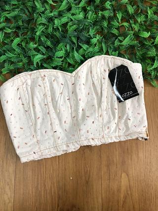 cropped off jeans com brilho