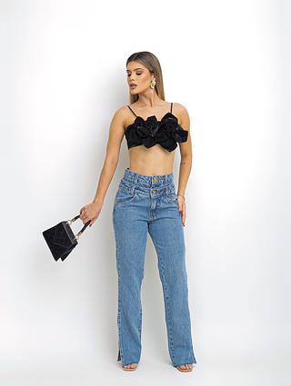 Calça Cos Duplo Jeans